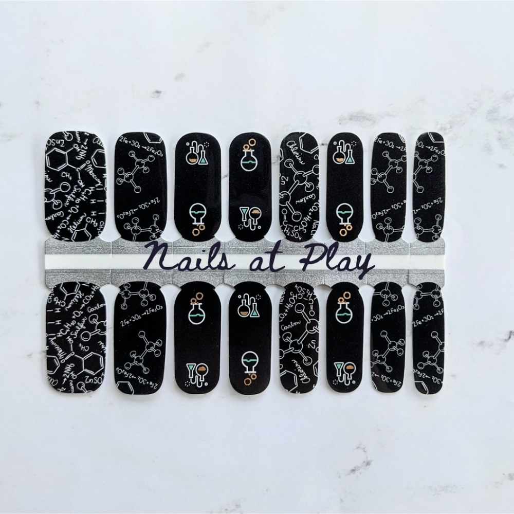5 for $15 Nail Wraps- Mad Scientist